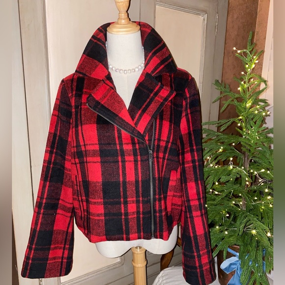 Anthropologie Jack by BB Dakota Moto Jacket. Large NWT - Picture 2 of 4